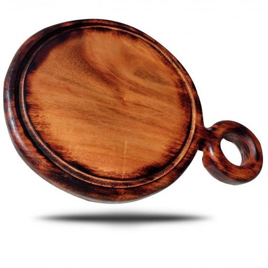 TABUA PARA CORTE E SERVIR CHURRASCO E ALIMENTOS DE MADEIRA RUSTICA