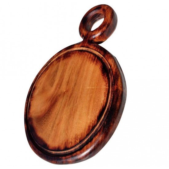 TABUA PARA CORTE E SERVIR CHURRASCO E ALIMENTOS DE MADEIRA RUSTICA