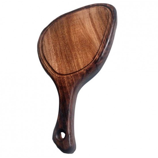 TABUA PARA CORTE E SERVIR CHURRASCO E ALIMENTOS DE MADEIRA RUSTICA