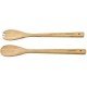 CONJUNTO DE UTENSILIOS DE MADEIRA BAMBU PARA ALIMENTOS NATURAL TRAMONTINA
