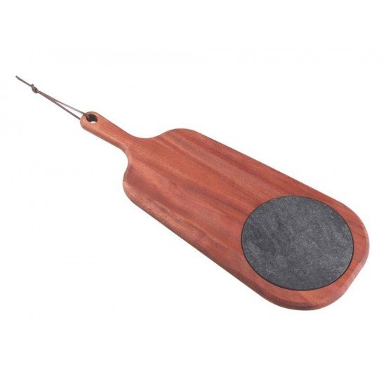 CONJUNTO DE TABUA DE MAD MOGNO AFRICANO COM PEDRA SABAO RETN COM PESCOCO P FRIOS ENV OLEO TRAMONTINA