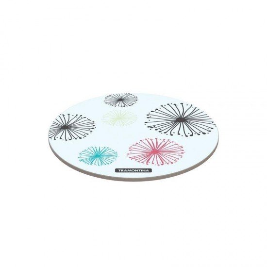 TABUA DE VIDRO REDONDA 250MM TRAMONTINA