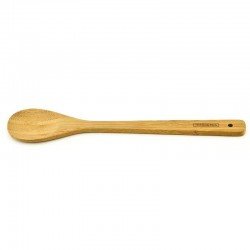 COLHER DE MADEIRA BAMBU PARA ALIMENTOS NATURAL TRAMONTINA