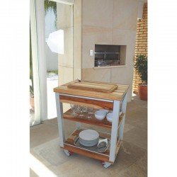 CARRO AUXILIAR TECA TRAMONTINA