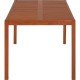 MESA DE MADEIRA JATOBA RETANGULAR FITT ECO BLINDAGE 1540X860X750 TRAMONTINA