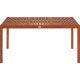 MESA DE MADEIRA JATOBA RETANGULAR FITT ECO BLINDAGE 1540X860X750 TRAMONTINA