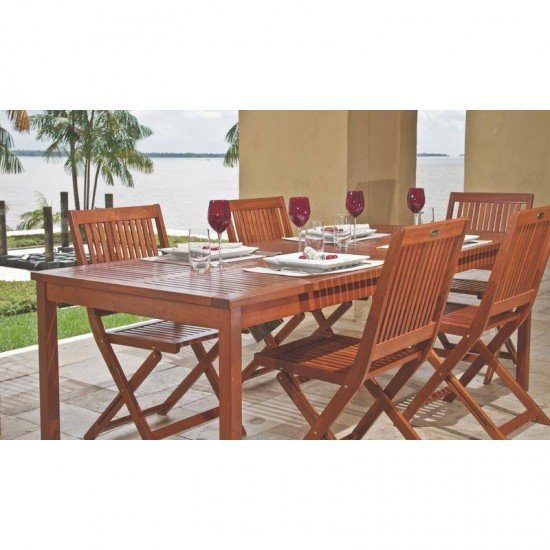 MESA DE MADEIRA JATOBA RETANGULAR FITT ECO BLINDAGE 1540X860X750 TRAMONTINA