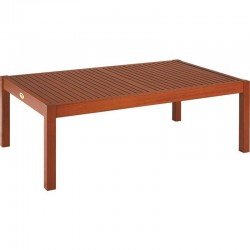 MESA DE CENTRO DE MADEIRA JATOBA RETANGULAR TERRAZZO FITT ENVERNIZADO 1070X650X380MM TRAMONTINA