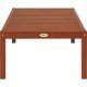 MESA DE CENTRO DE MADEIRA JATOBA RETANGULAR TERRAZZO FITT ENVERNIZADO 1070X650X380MM TRAMONTINA