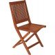 CADEIRA DOBRAVEL DE MADEIRA JATOBA NATURAL  FITT TRAMONTINA