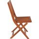 CADEIRA DOBRAVEL DE MADEIRA JATOBA FITT ECO BLINDAGE TRAMONTINA