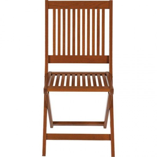 CADEIRA DOBRAVEL DE MADEIRA JATOBA FITT ECO BLINDAGE TRAMONTINA