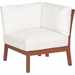 MÓDULO CANTO PARA SOFA C MADEIRA JATOBA E ESTOFADO ACQUA BLOCK TRAMONTINA