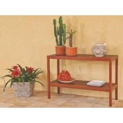 APARADOR DE MADEIRA JATOBA NATURAL  FITT TRAMONTINA