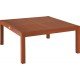 MESA DE CENTRO MEDIA DE MADEIRA JATOBA NATURAL  FITT TRAMONTINA