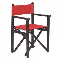 CADEIRA DIRETOR TABACO VERMELHA