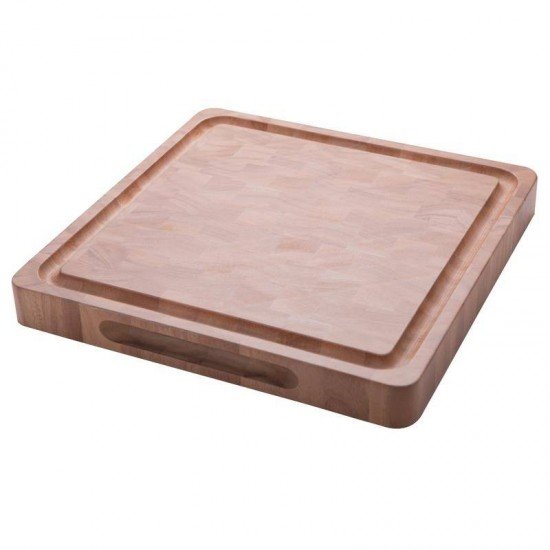 TÁBUA ESTAÇÃO DE CORTE P CHUR EM MAD MOGNO AFRICANO COM ACAB ENV COM ALÇA 40 CM TRAMONTINA