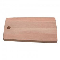 TÁBUA TRAMONTINA RETANGULAR EM MADEIRA EUCALIPTO COM FURO 28X19 CM TRAMONTINA