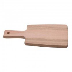 TÁBUA TRAMONTINA RETANGULAR EM MADEIRA EUCALIPTO COM CABO E FURO 30X15 CM TRAMONTINA