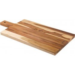 TABUA RETANGULAR DE MADEIRA COM CABO 50X25CM TRAMONTINA