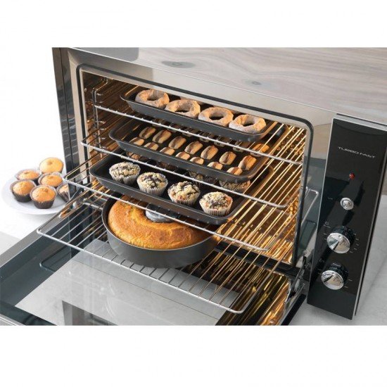 FORNO ELETRICO FISCHER TURBO FAST BANCADA 80L