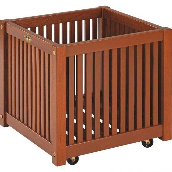 CACHEPO PEQUENO DE MADEIRA JATOBA FITT NATURAL