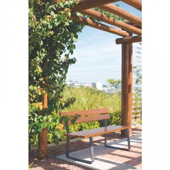 BANCO COM ENCOSTO URBAN FLAT TRAMONTINA