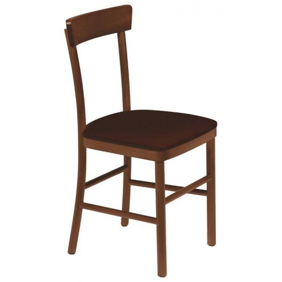 CADEIRA DE MADEIRA EM MADEIRA TAUARI AMENDOA SEM BRACOS TRAMONTINA