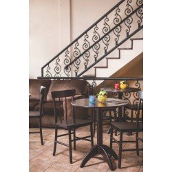 CADEIRA DE MADEIRA DANUBIO EM TAUARI TABACO SEM BRACOS TRAMONTINA