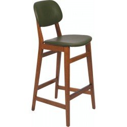 BANCO ALTO LONDON COM ESTOFADO VERDE AMENDOA TRAMONTINA