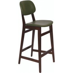 BANCO ALTO LONDON COM ESTOFADO VERDE TABACO TRAMONTINA