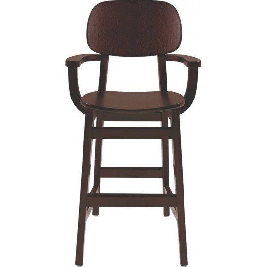 CADEIRA INFANTIL DE MADEIRA LONDON EM TAUARI TABACO TRAMONTINA