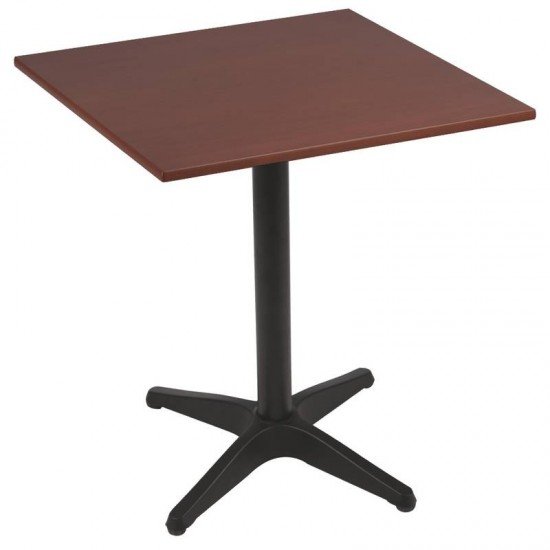 MESA QUADRADA COM TAMPO DE MADEIRA TAUARI TRAMONTINA