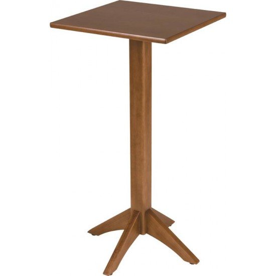 MESA DE MADEIRA LONDON BISTRÔ QUADRADA EM TAUARI AMENDOA 50 CM TRAMONTINA