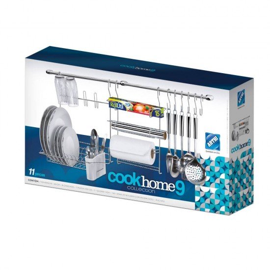 KIT COZINHA SUSPENSA COOK HOME 9 ARTHI