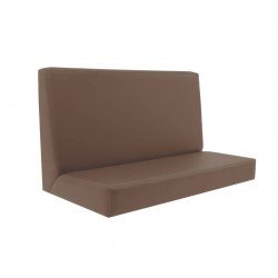 BOOTHS LONDON FLAT COM ESTOFADO COR CAFE TRAMONTINA