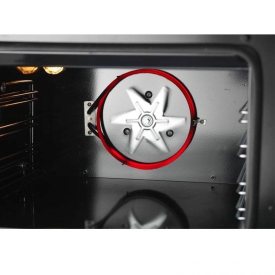 FORNO ELÉTRICO FISCHER INFINITY DE EMBUTIR 50L PRETO