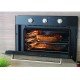 FORNO ELÉTRICO FISCHER INFINITY DE EMBUTIR 50L PRETO