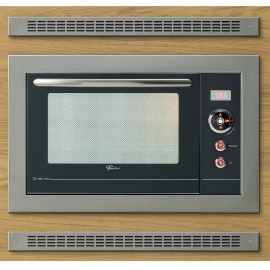 FORNO ELÉTRICO FISCHER GRATINATTO DE EMBUTIR 44L INOX