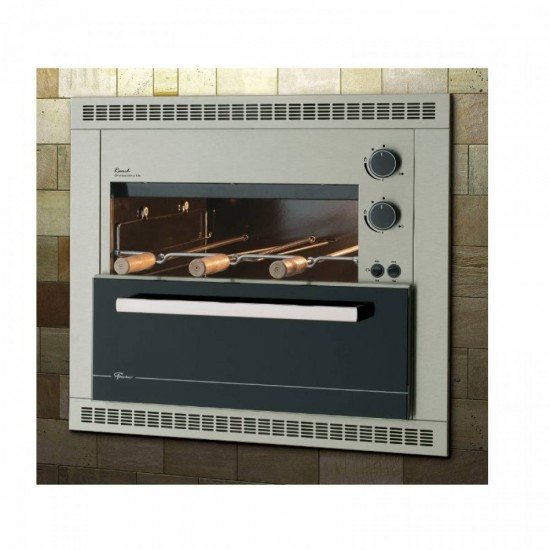 CHURRASQUEIRA GÁS FISCHER RANCH 3 ESPETOS GÁS NATURAL BIVOLT