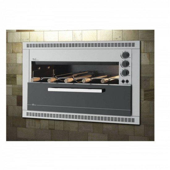 CHURRASQUEIRA GÁS FISCHER RANCH 5 ESPETOS   GÁS NATURAL BIVOLT