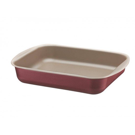 ASSADEIRA FUNDA 28CM 2,9L BRASIL VERMELHO ALUMINIO COM REVESTIMENTO ANTIADERENTE TRAMONTINA