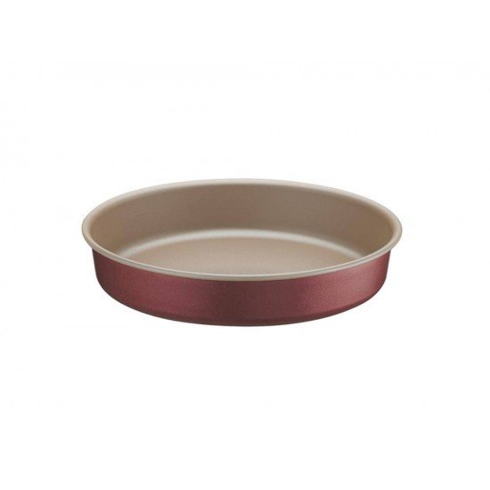 ASSADEIRA REDONDA 24CM 2,1L BRASIL VERMELHO ALUMINIO COM REVESTIMENTO ANTIADERENTE TRAMONTINA