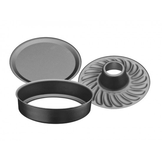 FORMA COM FUNDO REMOVIVEL 26CM BRASIL GRAFITE ALUMINIO COM REVESTIMENTO ANTIADERENTE TRAMONTINA