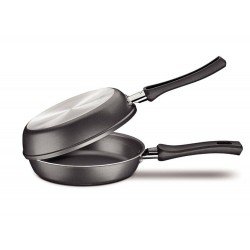 OMELETEIRA 20CM NAPOLI GRAFITE ALUMINIO COM REVESTIMENTO ANTIADERENTE TRAMONTINA