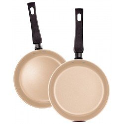 OMELETEIRA TRAMONTINA NAPOLI EM ALUMÍNIO COM REVESTIMENTO INTERNO E EXTERNO EM ANTIADERENTE STARFLON MAX VERMELHO 20 CM