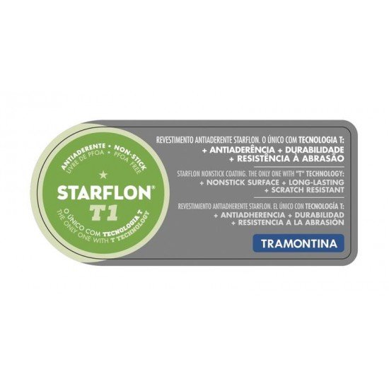 JOGO DE FRIGIDEIRAS 2PCS TURIM PRETO - SORTIDOS DE ALUMINIO COM REVESTIMENTO ANTIADERENTE