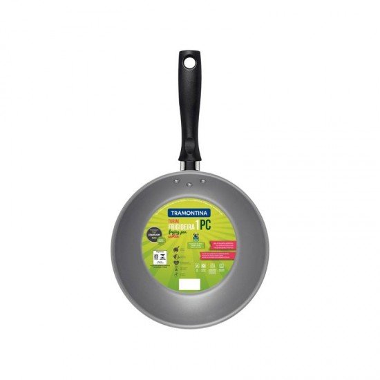 FRIGIDEIRA TRAMONTINA TURIM EM ALUMÍNIO COM REVESTIMENTO INTERNO E EXTERNO EM ANTIADERENTE STARFLON MAX CHUMBO 20 CM 0,8 L