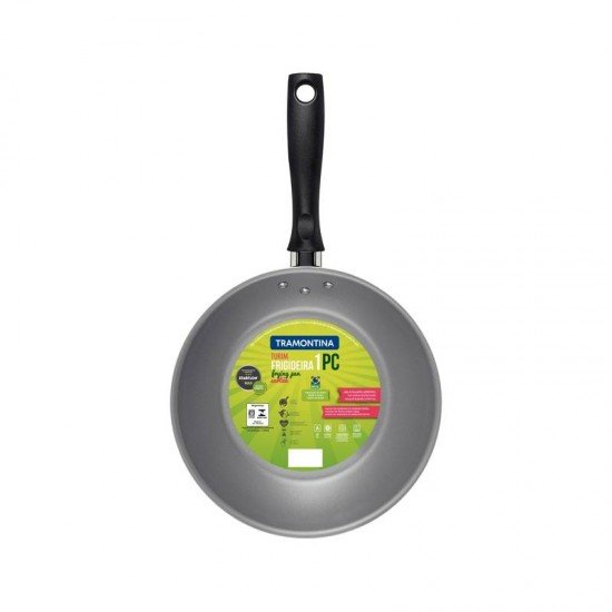 FRIGIDEIRA TRAMONTINA TURIM EM ALUMÍNIO COM REVESTIMENTO INTERNO E EXTERNO EM ANTIADERENTE STARFLON MAX CHUMBO 22 CM 1 L