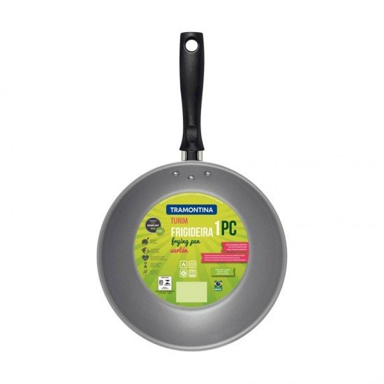 FRIGIDEIRA TRAMONTINA TURIM EM ALUMÍNIO COM REVESTIMENTO INTERNO E EXTERNO EM ANTIADERENTE STARFLON MAX CHUMBO 26 CM 1,8 L